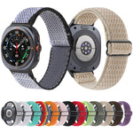 สายรัดนาฬิกาไนลอนถักลายคลื่น สำหรับ Samsung Galaxy Watch8 / Watch8 Classic