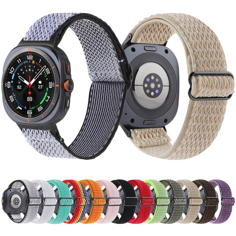 สายรัดนาฬิกาไนลอนถักลายคลื่น สำหรับ Samsung Galaxy Watch8 / Watch8 Classic