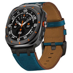 สายรัดนาฬิกาหนังม้าบ้า สำหรับ Samsung Galaxy Watch8 / Watch8 Classic