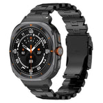 สายรัดนาฬิกาโลหะผสมไทเทเนียมหัวเข็มขัดแบบผีเสื้อ สำหรับ Samsung Galaxy Watch8 / Watch8 Classic