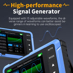 FNIRSI DSO510 ออสซิลโลสโคปดิจิทัลพกพาขนาดเล็กแบบมือถือ, DSO510
