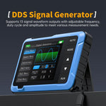 FNIRSI DSO510 ออสซิลโลสโคปดิจิทัลพกพาขนาดเล็กแบบมือถือ, DSO510