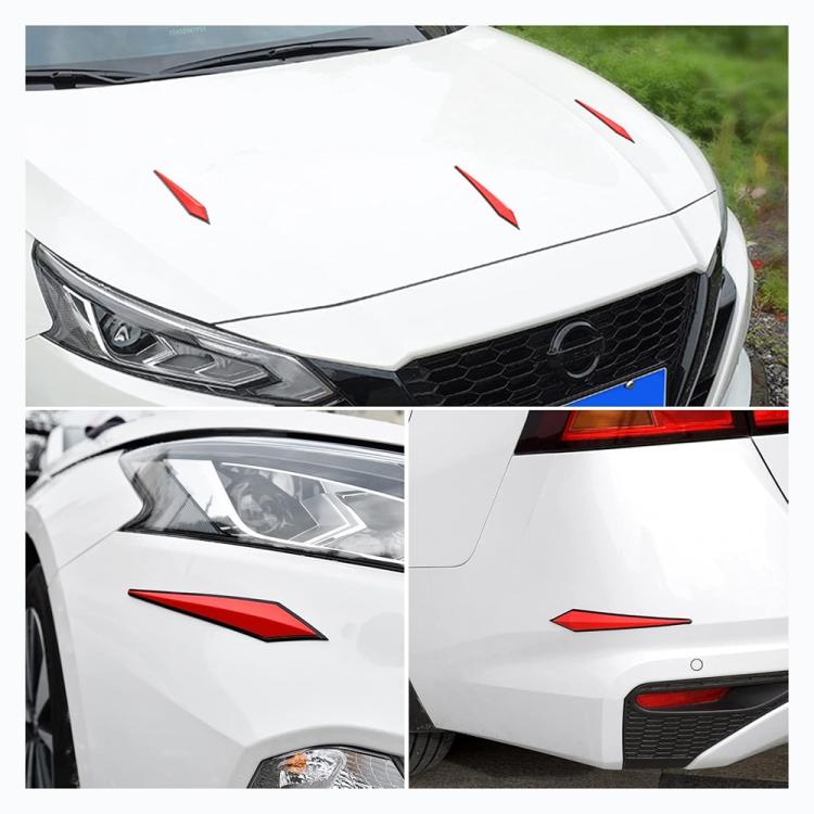 4pcs / Set Car Door Anti-collision PVC Strip, Size: 15x2.5cm, Size: 15x2.5cm