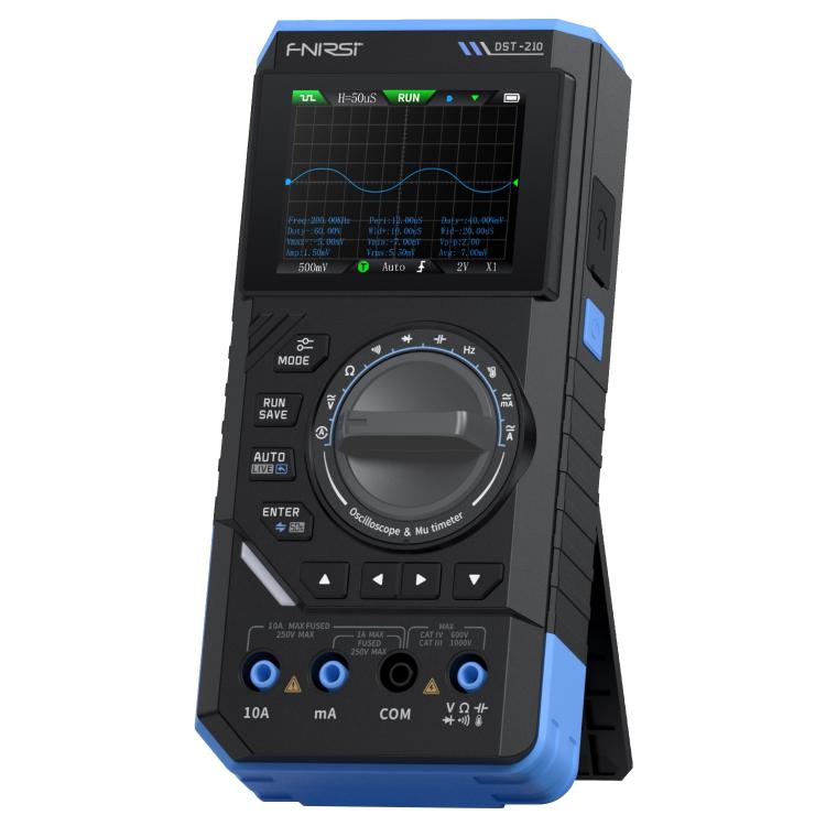 FNIRSI DST210 มัลติมิเตอร์ดิจิทัล 3 ใน 1 ออสซิลโลสโคป, DST210