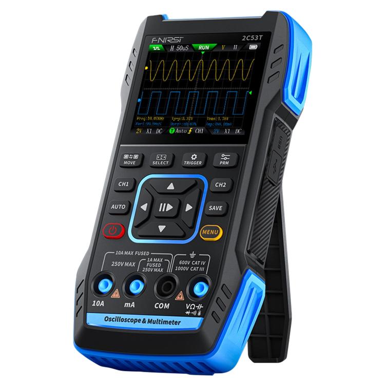 FNIRSI 2C53T มัลติมิเตอร์ดิจิทัลช่องคู่ 50M รุ่นมาตรฐาน รุ่นไฮเอนด์