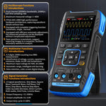 FNIRSI 2C53T มัลติมิเตอร์ดิจิทัลช่องคู่ 50M รุ่นมาตรฐาน รุ่นไฮเอนด์
