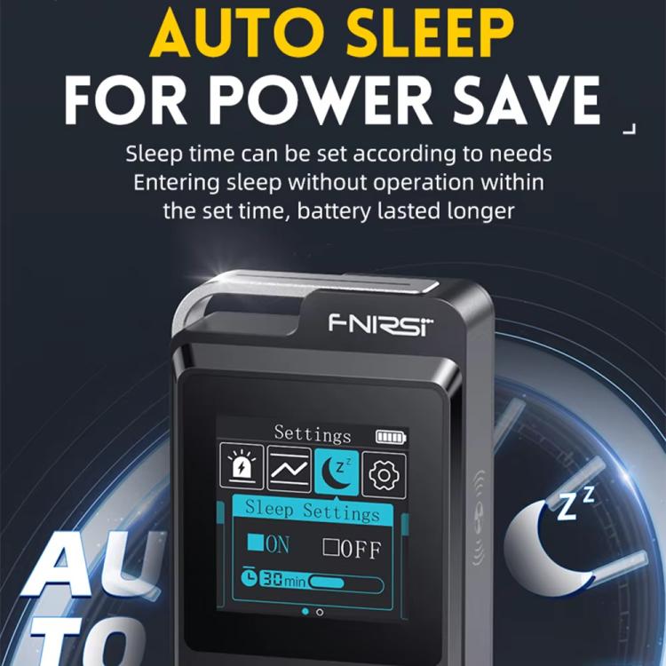 FNIRSI GC-02 เครื่องตรวจจับรังสีส่วนบุคคลพร้อมสัญญาณเตือน, FNIRSI GC-02