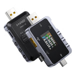 Fnirsi FNAC-28 เครื่องทดสอบตรวจสอบริปเปิลระดับมืออาชีพแบบมัลติฟังก์ชัน Type-C & USB, FNAC-28