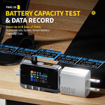 Fnirsi FNAC-28 เครื่องทดสอบตรวจสอบริปเปิลระดับมืออาชีพแบบมัลติฟังก์ชัน Type-C & USB, FNAC-28