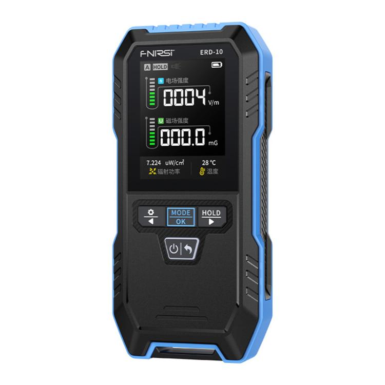 FNIRSI ERD-10 เครื่องตรวจจับรังสีแม่เหล็กไฟฟ้า 3 ใน 1, FNIRSI ERD-10