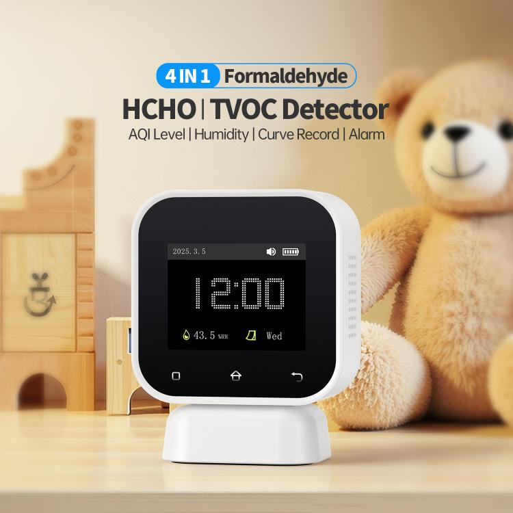 FNIRSI SFD?02 เครื่องวัดคุณภาพอากาศในร่ม 4 ใน 1