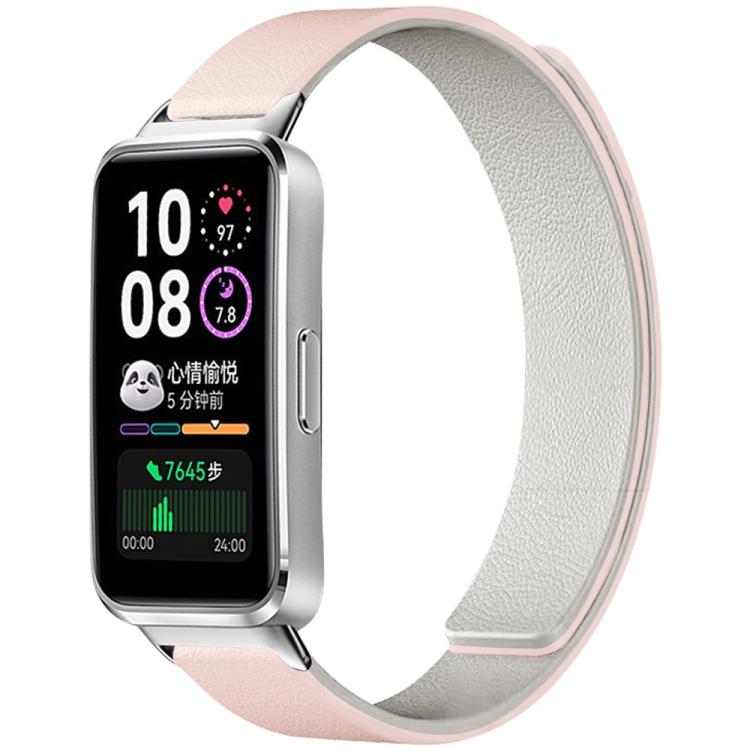 xDfind Litchi Texture Magnetic Silicone Watch Band, For Huawei Watch Fit4 / Fit4 Pro / Fit3, For Huawei Band 10 / 9 / 8