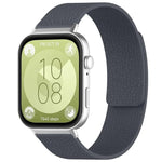 xDfind Litchi Texture Magnetic Silicone Watch Band, For Huawei Watch Fit4 / Fit4 Pro / Fit3, For Huawei Band 10 / 9 / 8