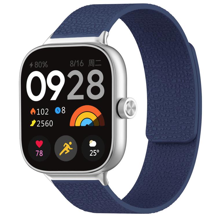 xDfind Litchi Texture Magnetic Silicone Watch Band, For Xiaomi Band 10 Pro/9 Pro/Redmi Watch 6/5/4, For Xiaomi Smart Bnad 10 / 9 / 8, For Redmi Watch 3 Active/Watch 3 Lite, For Redmi Watch 3