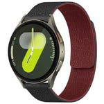 สายรัดนาฬิกาซิลิโคนแม่เหล็กลายลิ้นจี่ xDfind สำหรับ Samsung Galaxy Watch Ultra/Ultra 2025, สำหรับ Samsung Galaxy Watch8 / 8 Classic, สำหรับ Samsung Galaxy Watch 7 / 6 / 5 / FE, สำหรับ Samsung Galaxy Fit3 SM-R390