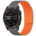 xDfind Litchi Texture Magnetic Silicone Watch Band, For Garmin Fenix 8/7X/6X/5X 26mm, For Garmin Fenix 8/7/6/5 22mm, For Garmin Fenix 8/7S/6S/5S 20mm, For Garmin Forerunner 45 / 45S / Swim 2 18mm