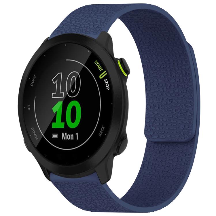 xDfind Litchi Texture Magnetic Silicone Watch Band, For Garmin Fenix 8/7X/6X/5X 26mm, For Garmin Fenix 8/7/6/5 22mm, For Garmin Fenix 8/7S/6S/5S 20mm, For Garmin Forerunner 45 / 45S / Swim 2 18mm