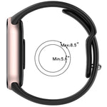 xDfind Reverse Buckle Silicone Watch Band, For Xiaomi Smart Band 10 / 9 / 8