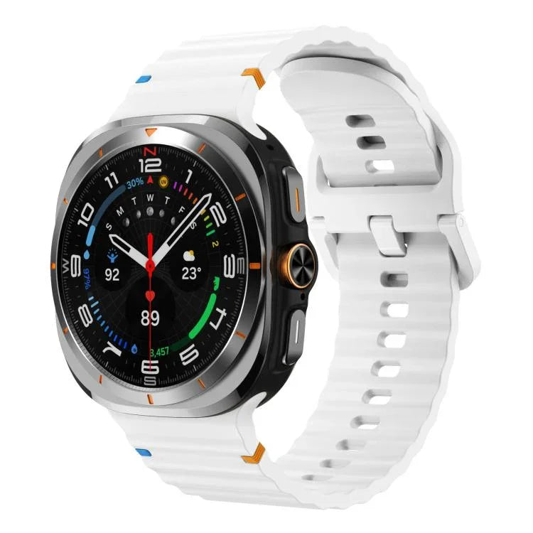 สายซิลิโคน xDfind Wave Stitching สำหรับ Samsung Galaxy Watch Ultra 47mm / Ultra 2025