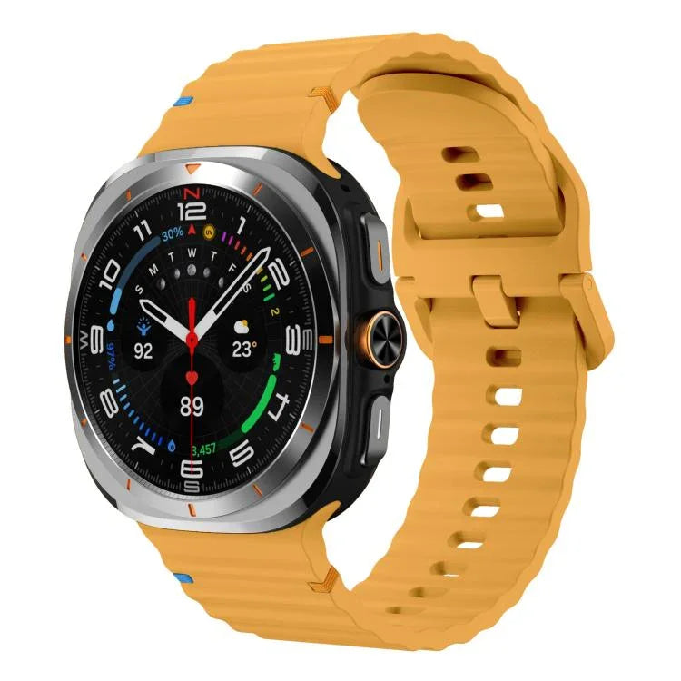 สายซิลิโคน xDfind Wave Stitching สำหรับ Samsung Galaxy Watch Ultra 47mm / Ultra 2025