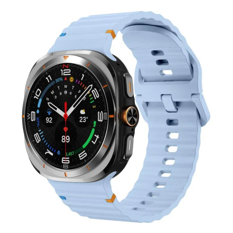 สายซิลิโคน xDfind Wave Stitching สำหรับ Samsung Galaxy Watch Ultra 47mm / Ultra 2025