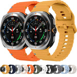 สายซิลิโคน xDfind Wave Stitching สำหรับ Samsung Galaxy Watch Ultra 47mm / Ultra 2025