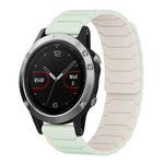 xDfind Magnetic Silicone Watch Band, For Garmin Fenix 8/7X/6X/5X 26mm, For Garmin Fenix 8/7/6/5 22mm, For Garmin Forerunner 35/30/35J 20mm