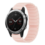 xDfind Magnetic Silicone Watch Band, For Garmin Fenix 8/7X/6X/5X 26mm, For Garmin Fenix 8/7/6/5 22mm, For Garmin Forerunner 35/30/35J 20mm