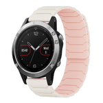xDfind Magnetic Silicone Watch Band, For Garmin Fenix 8/7X/6X/5X 26mm, For Garmin Fenix 8/7/6/5 22mm, For Garmin Forerunner 35/30/35J 20mm