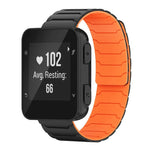 xDfind Magnetic Silicone Watch Band, For Garmin Fenix 8/7X/6X/5X 26mm, For Garmin Fenix 8/7/6/5 22mm, For Garmin Forerunner 35/30/35J 20mm