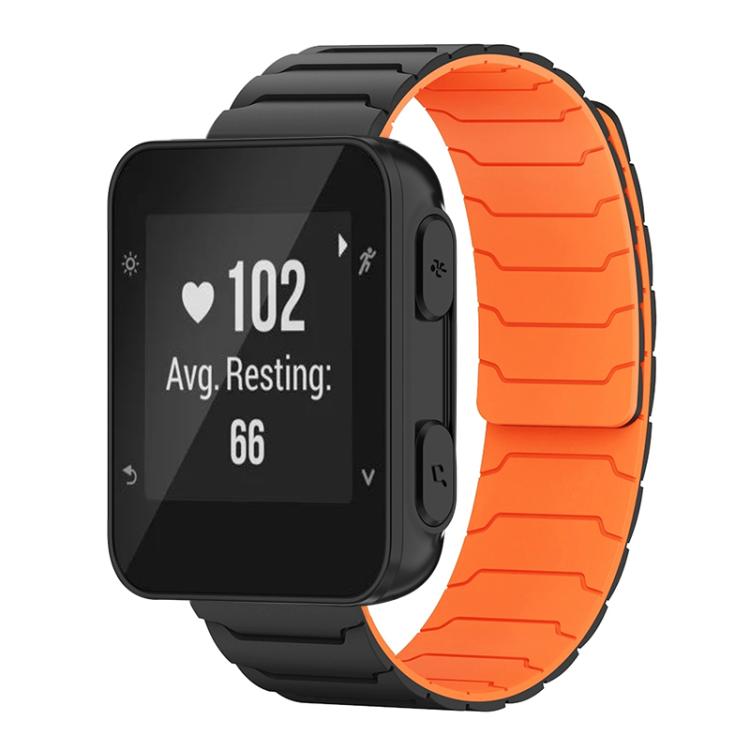 xDfind Magnetic Silicone Watch Band, For Garmin Fenix 8/7X/6X/5X 26mm, For Garmin Fenix 8/7/6/5 22mm, For Garmin Forerunner 35/30/35J 20mm