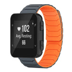 xDfind Magnetic Silicone Watch Band, For Garmin Fenix 8/7X/6X/5X 26mm, For Garmin Fenix 8/7/6/5 22mm, For Garmin Forerunner 35/30/35J 20mm