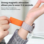 xDfind Magnetic Silicone Watch Band, For Garmin Fenix 8/7X/6X/5X 26mm, For Garmin Fenix 8/7/6/5 22mm, For Garmin Forerunner 35/30/35J 20mm