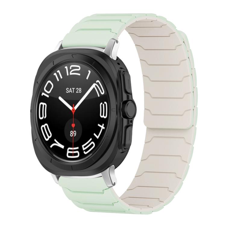 สายรัดนาฬิกาซิลิโคนแม่เหล็ก xDfind สำหรับ Samsung Galaxy Watch Ultra / Ultra 2025, สำหรับ Samsung Galaxy Watch8 / 8 Classic, สำหรับ Samsung Galaxy Watch 7 / 6 / 5 / FE