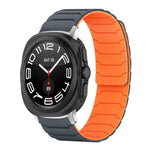 สายรัดนาฬิกาซิลิโคนแม่เหล็ก xDfind สำหรับ Samsung Galaxy Watch Ultra / Ultra 2025, สำหรับ Samsung Galaxy Watch8 / 8 Classic, สำหรับ Samsung Galaxy Watch 7 / 6 / 5 / FE