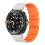สายรัดนาฬิกาซิลิโคนแม่เหล็ก xDfind สำหรับ Samsung Galaxy Watch Ultra / Ultra 2025, สำหรับ Samsung Galaxy Watch8 / 8 Classic, สำหรับ Samsung Galaxy Watch 7 / 6 / 5 / FE