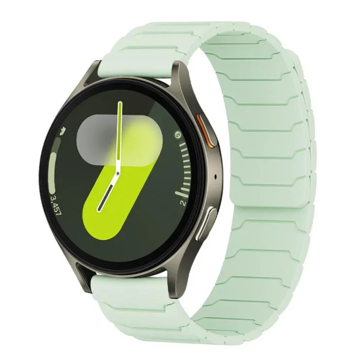 สายรัดนาฬิกาซิลิโคนแม่เหล็ก xDfind สำหรับ Samsung Galaxy Watch Ultra / Ultra 2025, สำหรับ Samsung Galaxy Watch8 / 8 Classic, สำหรับ Samsung Galaxy Watch 7 / 6 / 5 / FE