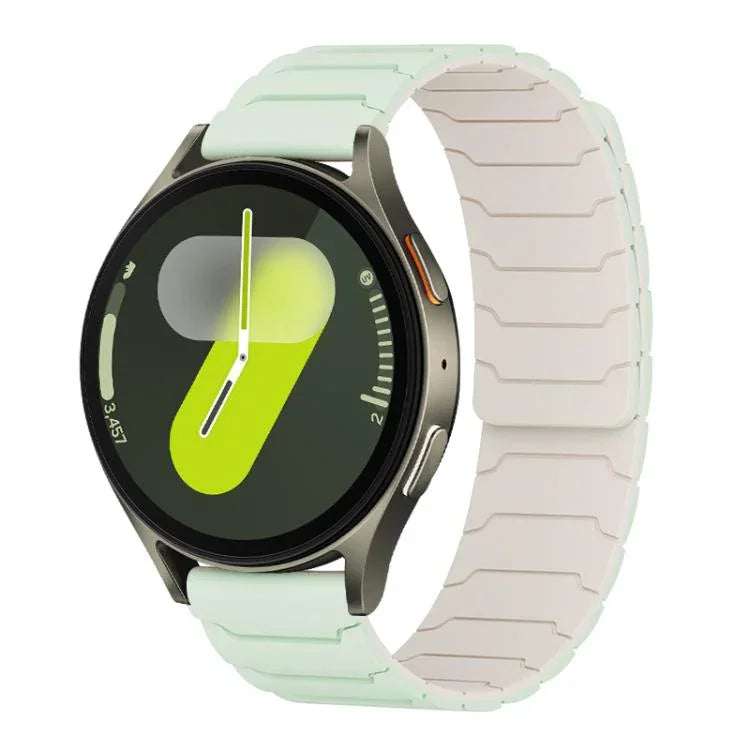 สายรัดนาฬิกาซิลิโคนแม่เหล็ก xDfind สำหรับ Samsung Galaxy Watch Ultra / Ultra 2025, สำหรับ Samsung Galaxy Watch8 / 8 Classic, สำหรับ Samsung Galaxy Watch 7 / 6 / 5 / FE