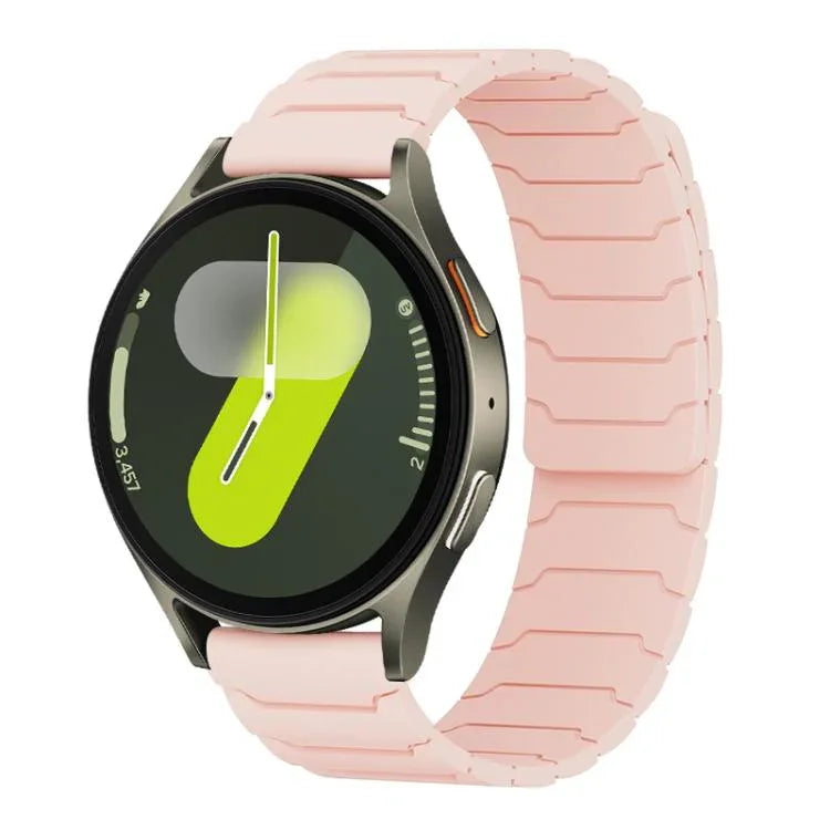 สายรัดนาฬิกาซิลิโคนแม่เหล็ก xDfind สำหรับ Samsung Galaxy Watch Ultra / Ultra 2025, สำหรับ Samsung Galaxy Watch8 / 8 Classic, สำหรับ Samsung Galaxy Watch 7 / 6 / 5 / FE