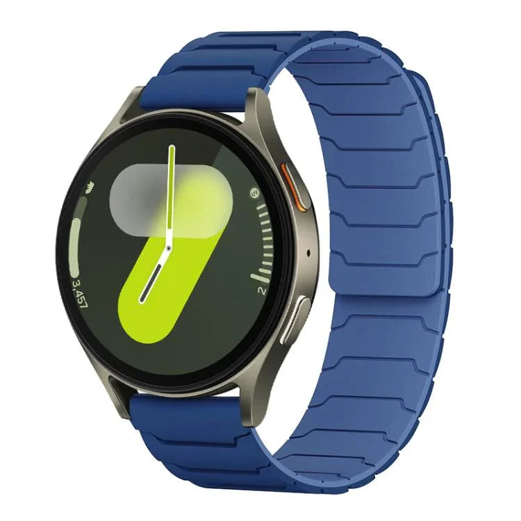 สายรัดนาฬิกาซิลิโคนแม่เหล็ก xDfind สำหรับ Samsung Galaxy Watch Ultra / Ultra 2025, สำหรับ Samsung Galaxy Watch8 / 8 Classic, สำหรับ Samsung Galaxy Watch 7 / 6 / 5 / FE