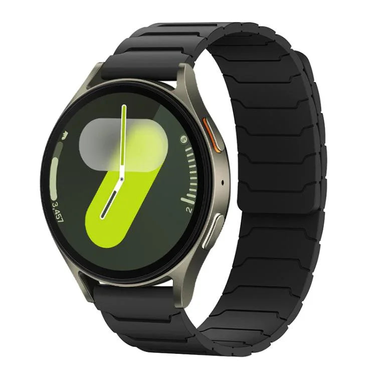 สายรัดนาฬิกาซิลิโคนแม่เหล็ก xDfind สำหรับ Samsung Galaxy Watch Ultra / Ultra 2025, สำหรับ Samsung Galaxy Watch8 / 8 Classic, สำหรับ Samsung Galaxy Watch 7 / 6 / 5 / FE