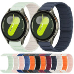 สายรัดนาฬิกาซิลิโคนแม่เหล็ก xDfind สำหรับ Samsung Galaxy Watch Ultra / Ultra 2025, สำหรับ Samsung Galaxy Watch8 / 8 Classic, สำหรับ Samsung Galaxy Watch 7 / 6 / 5 / FE