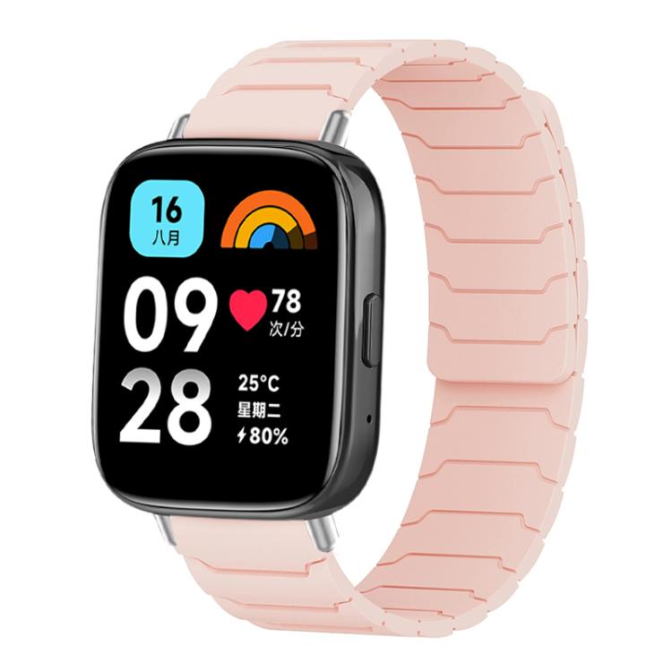xDfind Magnetic Silicone Watch Band, For Xiaomi Band 10 Pro/9 Pro/Redmi Watch 6/5/4, For Redmi Watch 3 Active / Watch 3 Lite, For Redmi Watch 3