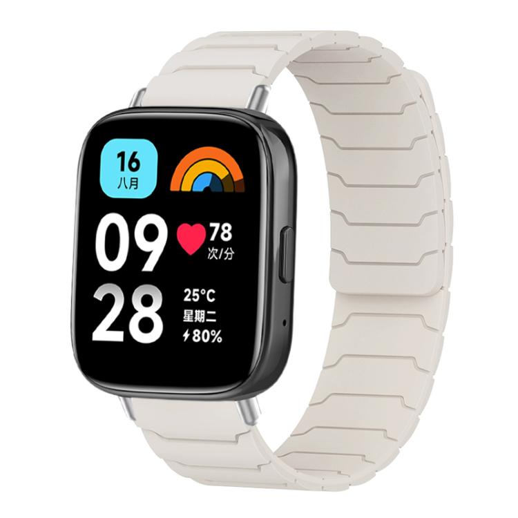 xDfind Magnetic Silicone Watch Band, For Xiaomi Band 10 Pro/9 Pro/Redmi Watch 6/5/4, For Redmi Watch 3 Active / Watch 3 Lite, For Redmi Watch 3