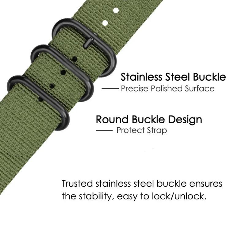 xDfind Ring Buckle Nylon Canvas Watch Band, For Google Pixel Watch4 / Watch3 45mm, For Google Pixel 4 / 3 / 2 / 1 41mm