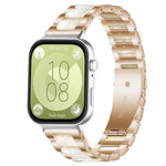 xDfind Three Beads Metal Resin Watch Band, For Huawei Watch Fit4 / Fit4 Pro / Fit3, For Huawei Band 10 / 9 / 8