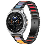 xDfind Three Beads Metal Resin Watch Band, For Samsung Galaxy Watch Ultra/Ultra 2025, For Samsung Galaxy Watch8 / 8 Classic, For Samsung Galaxy Watch 7 / 6 / 5 / FE