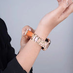 xDfind Three Beads Metal Resin Watch Band, For Samsung Galaxy Fit3 SM-R390
