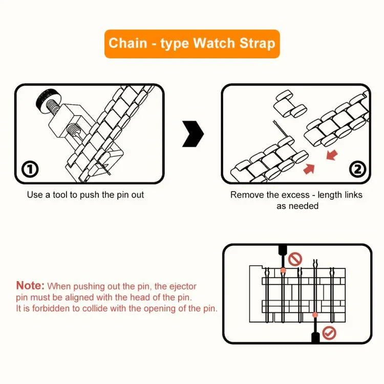 xDfind Three Beads Metal Resin Watch Band, For Samsung Galaxy Fit3 SM-R390