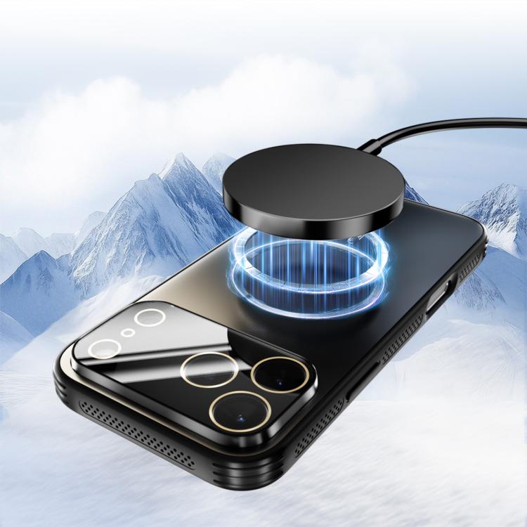 เคสโทรศัพท์ ABEEL MagSafe ฝ้าด้านระบายความร้อนพร้อมฟิล์มเลนส์ สำหรับ iPhone 14 Pro Max, สำหรับ iPhone 13 Pro Max, สำหรับ iPhone 13 Pro, สำหรับ iPhone 13